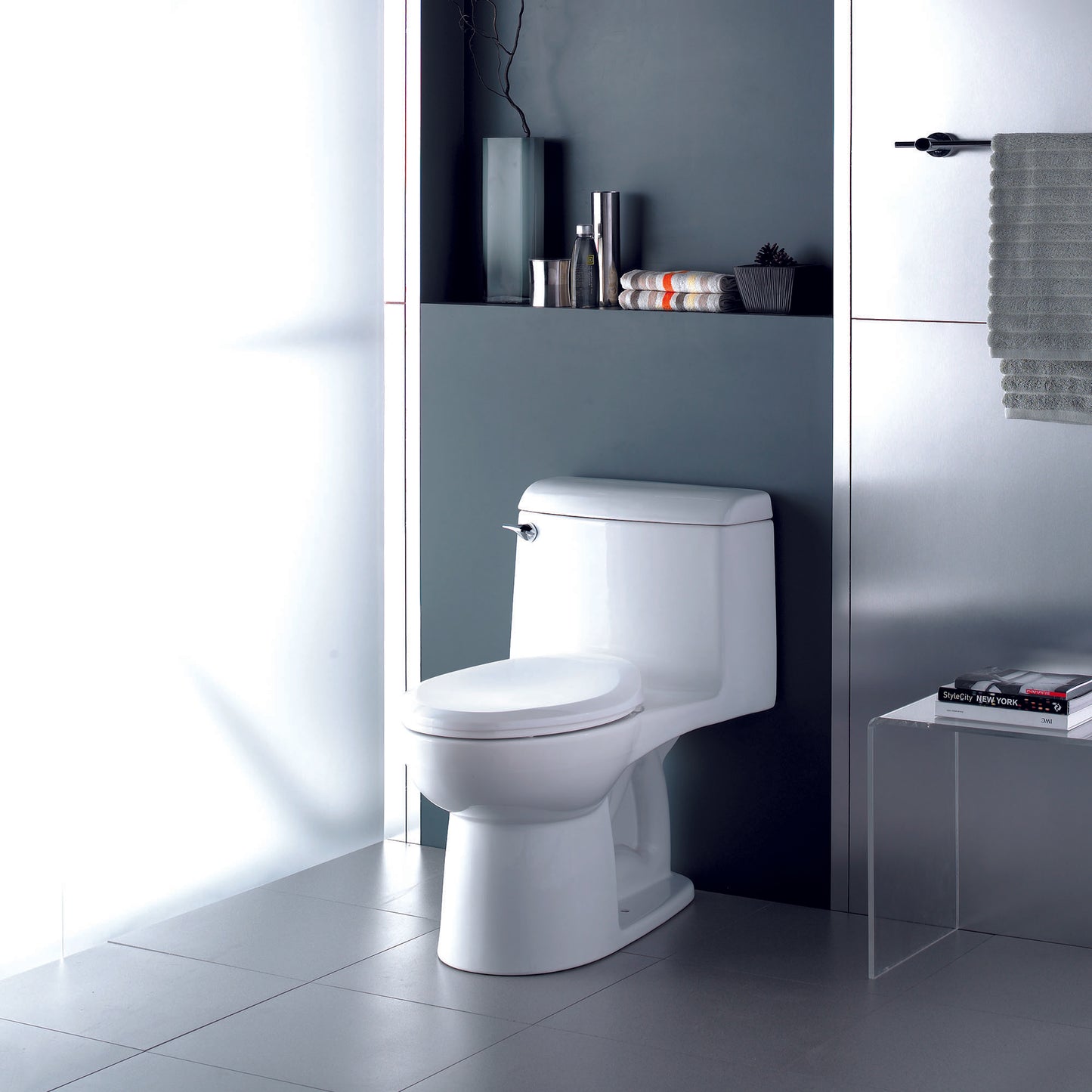 American Standard  Champion 4 One-Piece 1.6 gpf/6.0 Lpf Standard Height Elongated Toilet With Seat