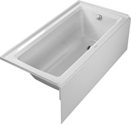 Duravit Bathtub With Tile Flange And Apron 60x30, RH, White (19 1/4") - 700355000000090