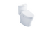 Toto Aquia IV Washlet+ C5 deux pièces 1,28 et 0,9 GPF