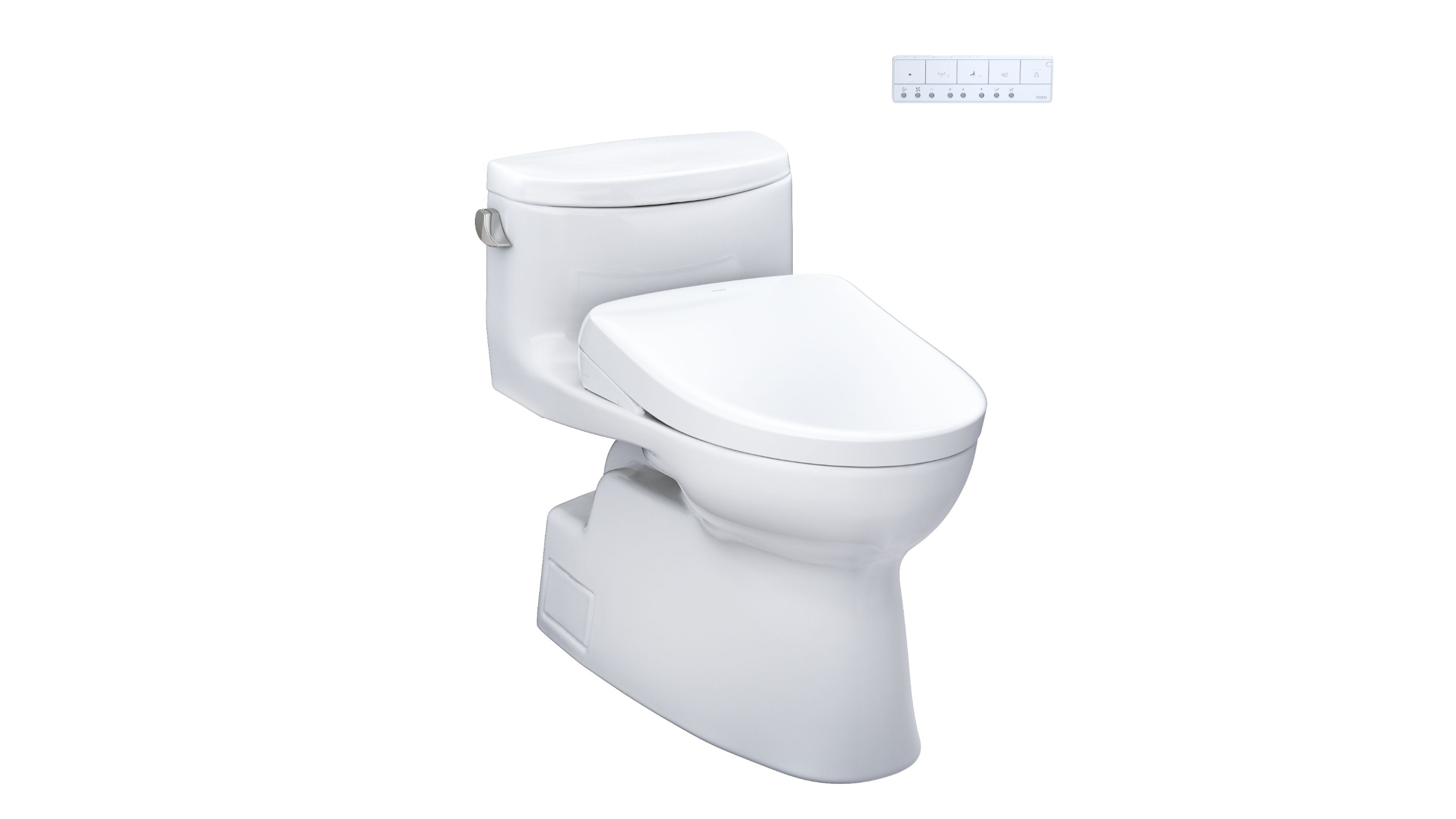 Toto Carolina II Washlet+ S7 One Piece Toilet 1.28 GPF | Renoz