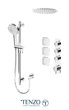 Tenzo Alyss Extenza 3 Function Shower Kit (ALYT43-601658-XX)