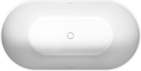 Baignoire autoportante Duravit 58 1/4" x 29 1/2" Blanc