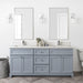 Stonewood Bellrose Dawn Premium Painted Freestanding Vanity with Countertop and Sink