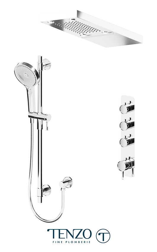 Tenzo Alyss Extenza 3 Function Shower Kit (ALYT43-56152-XX)