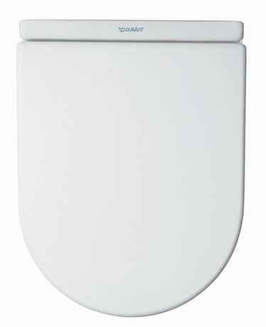 Duravit Starck 3 D-Shaped Toilet Seat 006389 White High Gloss