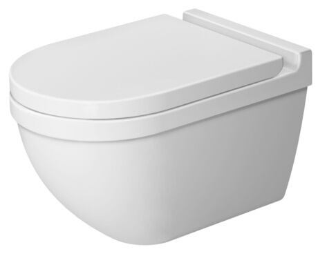 Duravit Starck 3 D-Shaped Toilet Seat 006389 White High Gloss