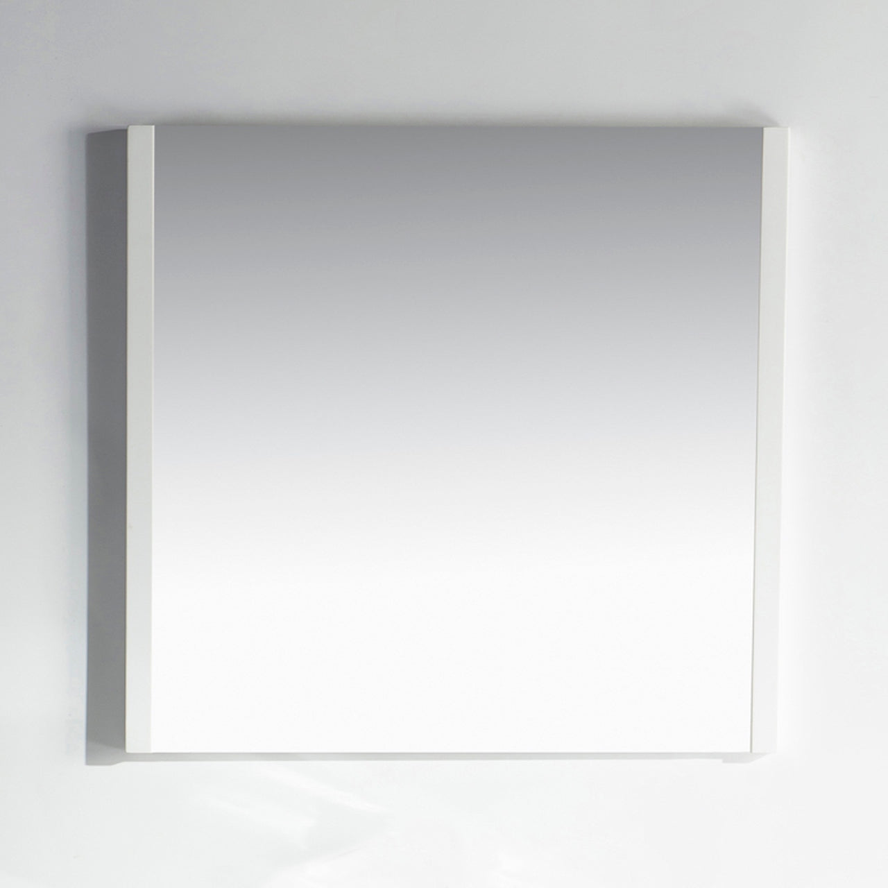 Miroir Kube Bath Aqua 35″ – Blanc brillant