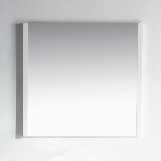 Miroir Kube Bath Aqua 35″ – Blanc brillant