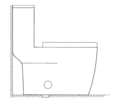 Aktuell Lotus High Performance One-Piece Toilet AKK0351DF