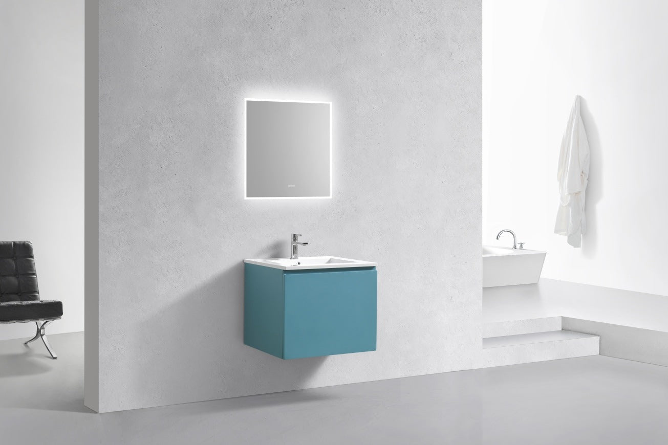 Kube Bath Meuble-lavabo de salle de bain moderne Balli 24 po