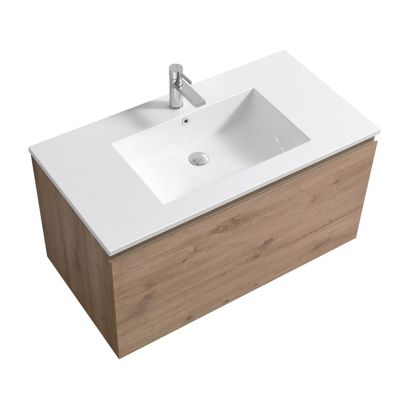 Kube Bath Meuble-lavabo de salle de bain moderne Balli 40″