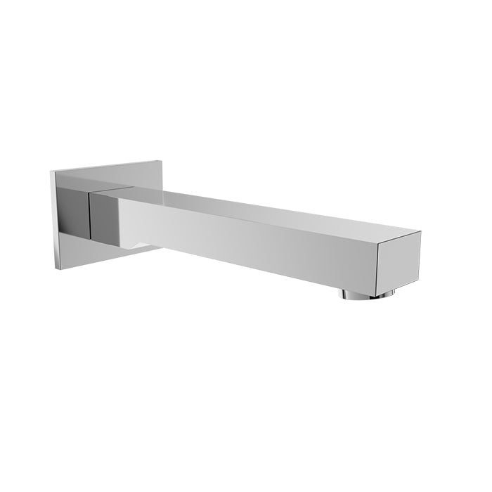 Bec de baignoire moderne carré Baril sans inverseur (COMPONENTS 0520)