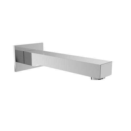 Bec de baignoire moderne carré Baril sans inverseur (COMPONENTS 0520)