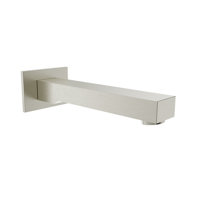 Bec de baignoire moderne carré Baril sans inverseur (COMPONENTS 0520)