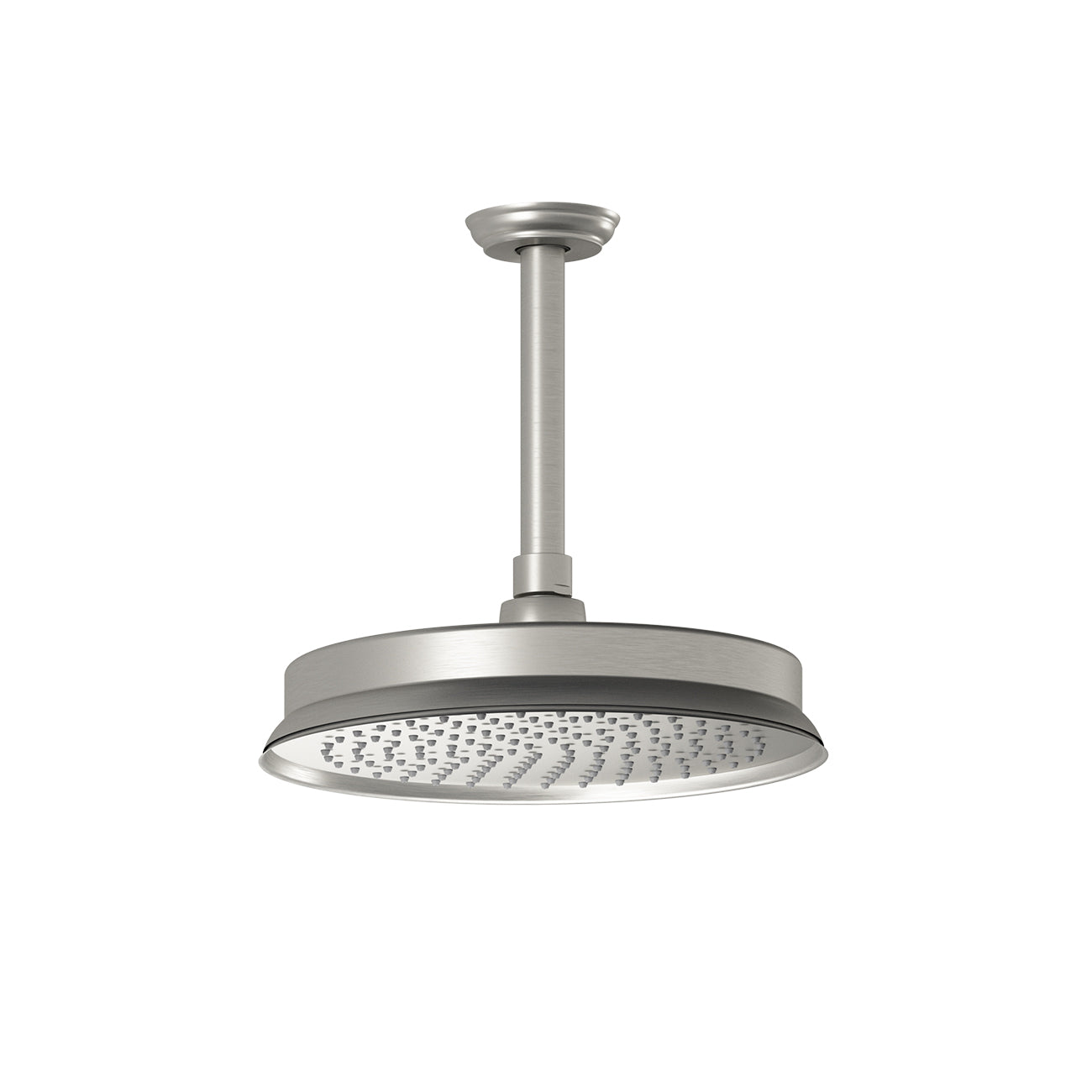 Kalia RUSTIK 229mm (9'') Rainhead and 153mm (6'') Vertical Ceiling Arm (BF1508) - Renoz