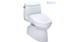 Toto Carlyle II Washlet + S7 One-piece Toilet - 1.28 GPF