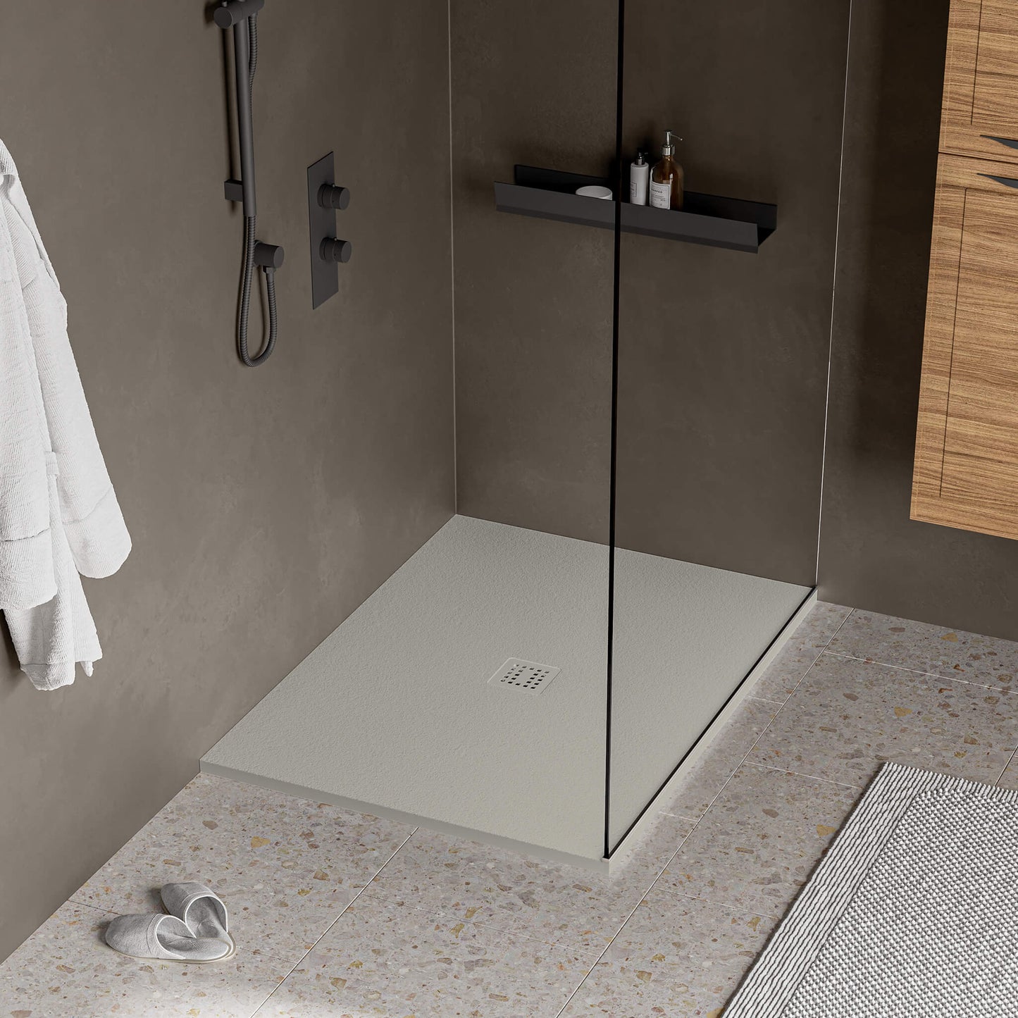 StoneTouch Waterproof Luxury Shower Base