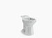 Kohler Cimarron Comfort Height Toilette à hauteur de chaise en deux parties à façade ronde 1,28 GPF