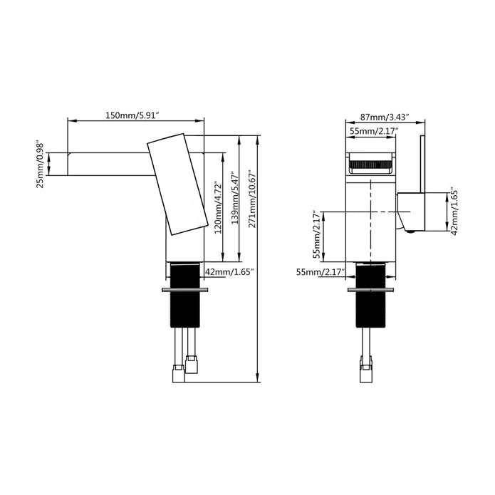 Kodaen Niagra Single Hole Bathroom Faucet F11101