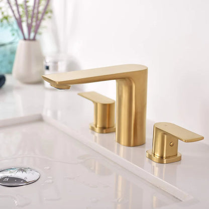 Kodaen Timelyss Three Holes Widespread Bathroom Faucet F13127