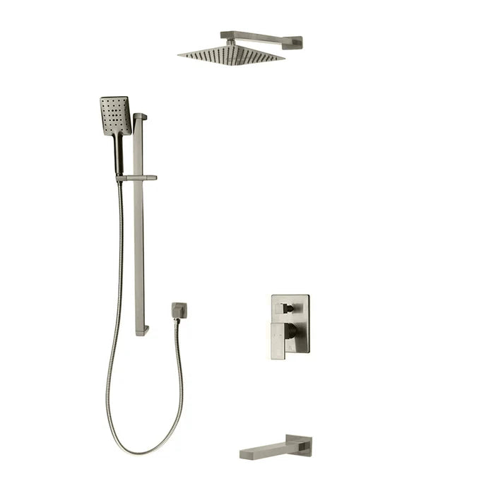 Kodaen Madison 3-Way Pressure Balanced Shower System With Sliding Bar F55123-4C12ATS