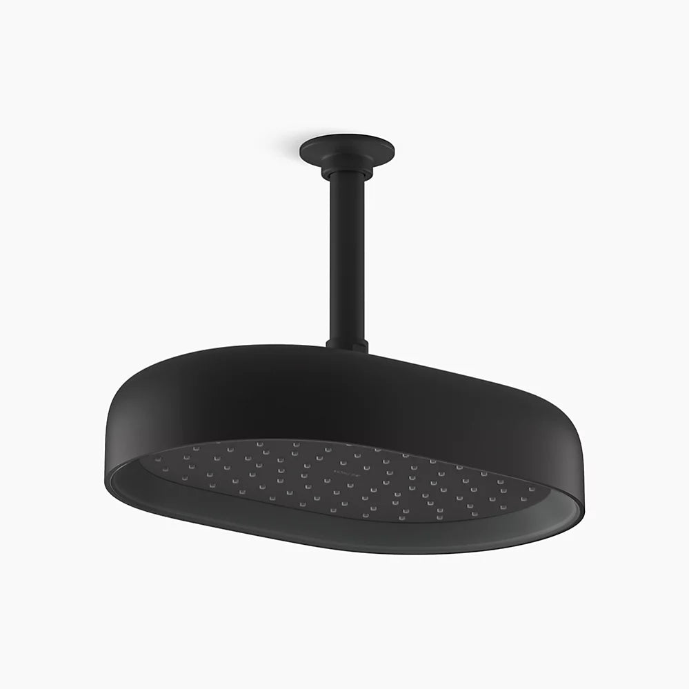 Kohler Statement Oblong 12" Single-function Rainhead, 1.75 Gpm