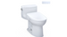 Toto Supreme II  Washlet + S7 One-piece Toilet - 1.28 GPF