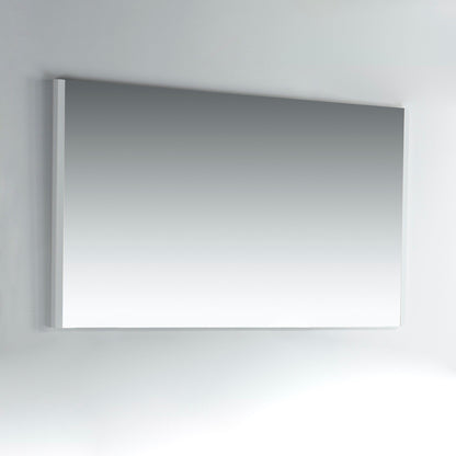 Miroir Kube Bath Aqua 59″ – Blanc brillant