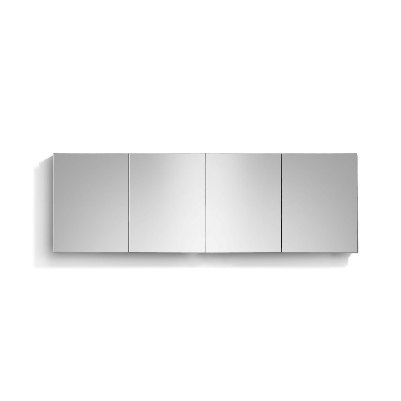 Kube Bath 80" Wide Mirrored Medicine Cabinet KM2000