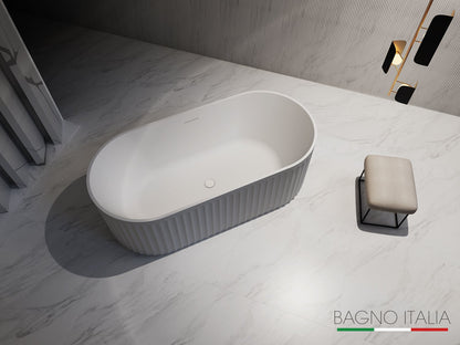 Bagno Italia Maestro One Piece Freestanding Bathtub - MS7111