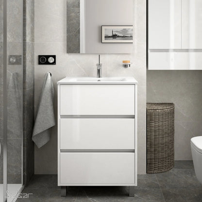 PierDeco Design Meuble-lavabo ARENYS 24 pouces