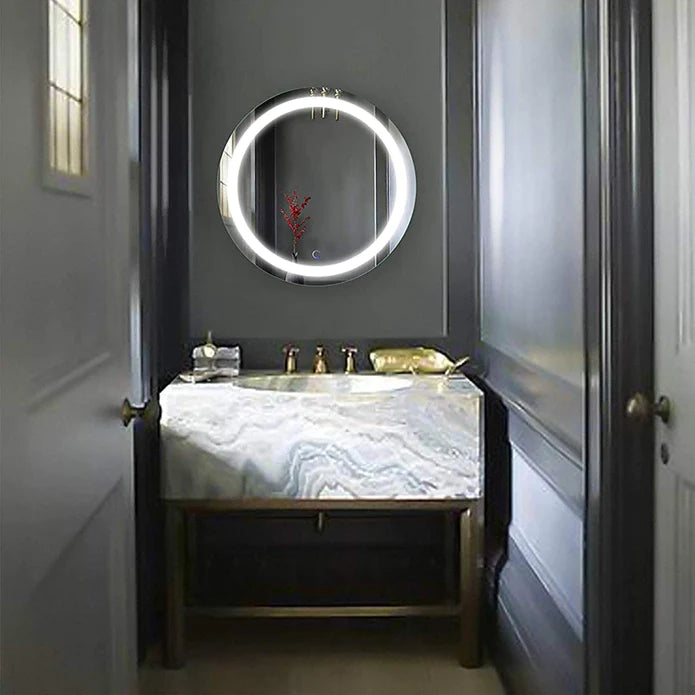 Miroir de courtoisie LED pour salle de bain Roundy de Kodaen - MSL-624