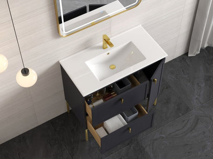 Collection de meubles de salle de bain Bagno Italia Oro