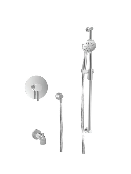 Kit de douche complet à pression équilibrée Baril (ZIP B66 2220)