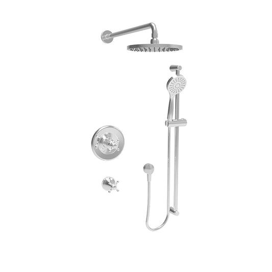 Ensemble de douche thermostatique complet Baril (NAUTICA B16 3420)