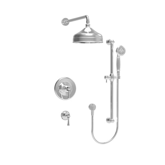 Ensemble de douche thermostatique complet Baril (TRADITION B72)