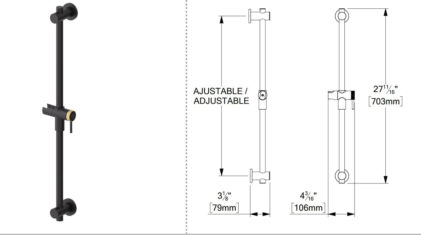 Tenzo BELLACIO-C Sliding Bar