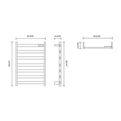 Kodaen 29" Electrical Towel Warmer - TWR127-E407