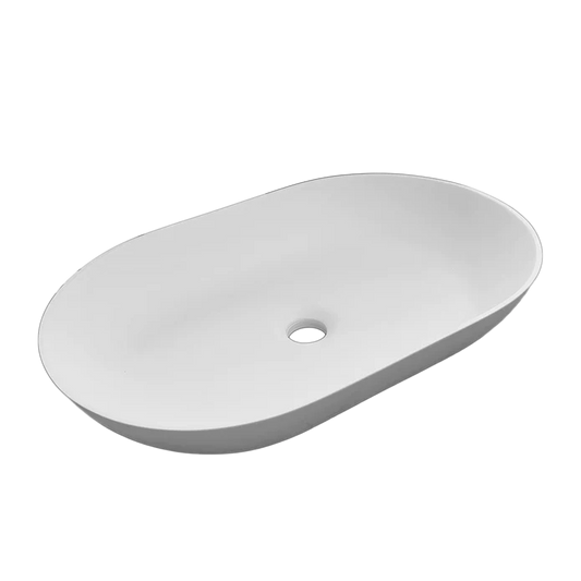 Kodaen Solid Surface Oval Vessel Sink - VSOVAL550