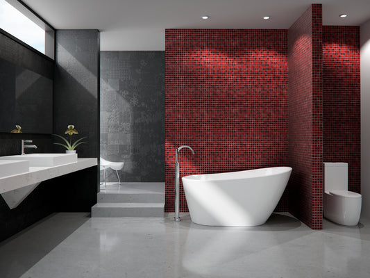 Produits Neptune Rouge Malaga F1 Bath 66"