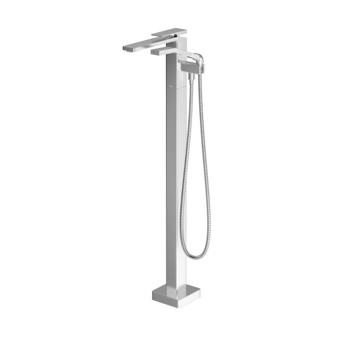 Kalia Kareo Floor Mount Tub Filler With Handshower (BF1980)