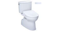 Toto Vespin II Washlet + S7a Two-piece Toilet - 1.28 GPF (UnIVersal Height)