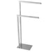 Kodaen Bathtub Freestanding Double Towel Stand