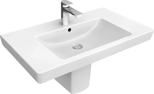 Villeroy & Boch White Alpin Subway Vanity Bathroom Sink