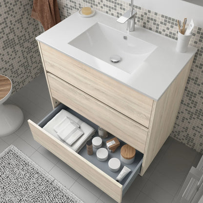 PierDeco Design Meuble-lavabo ARENYS 24 pouces