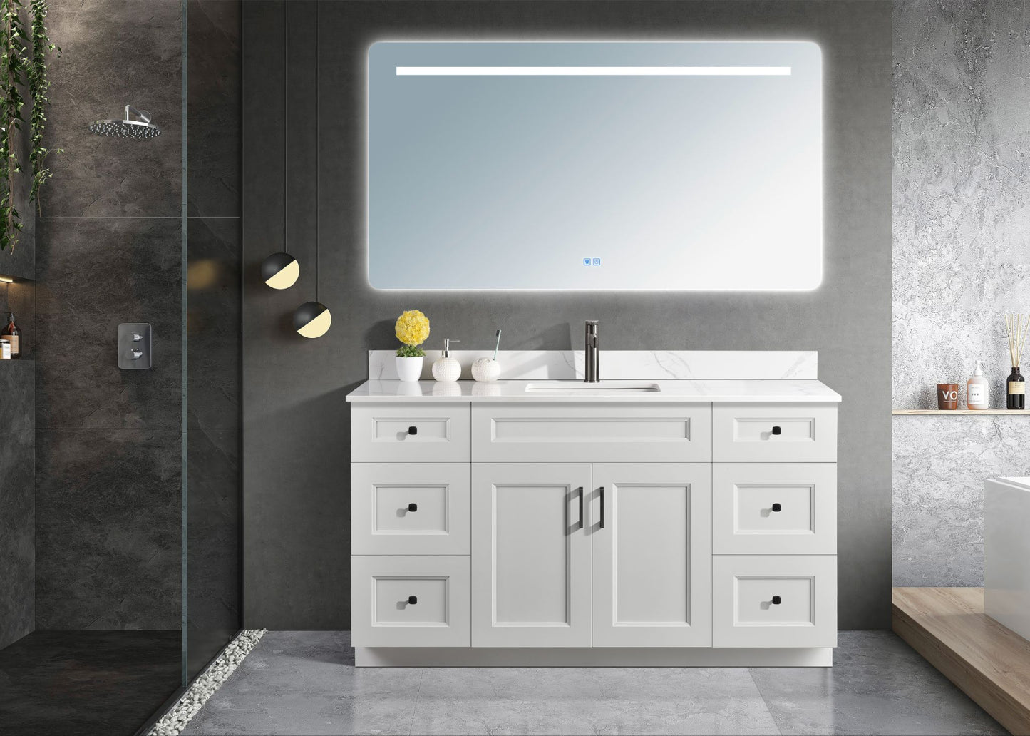 Bella Best 60" Single Vanity