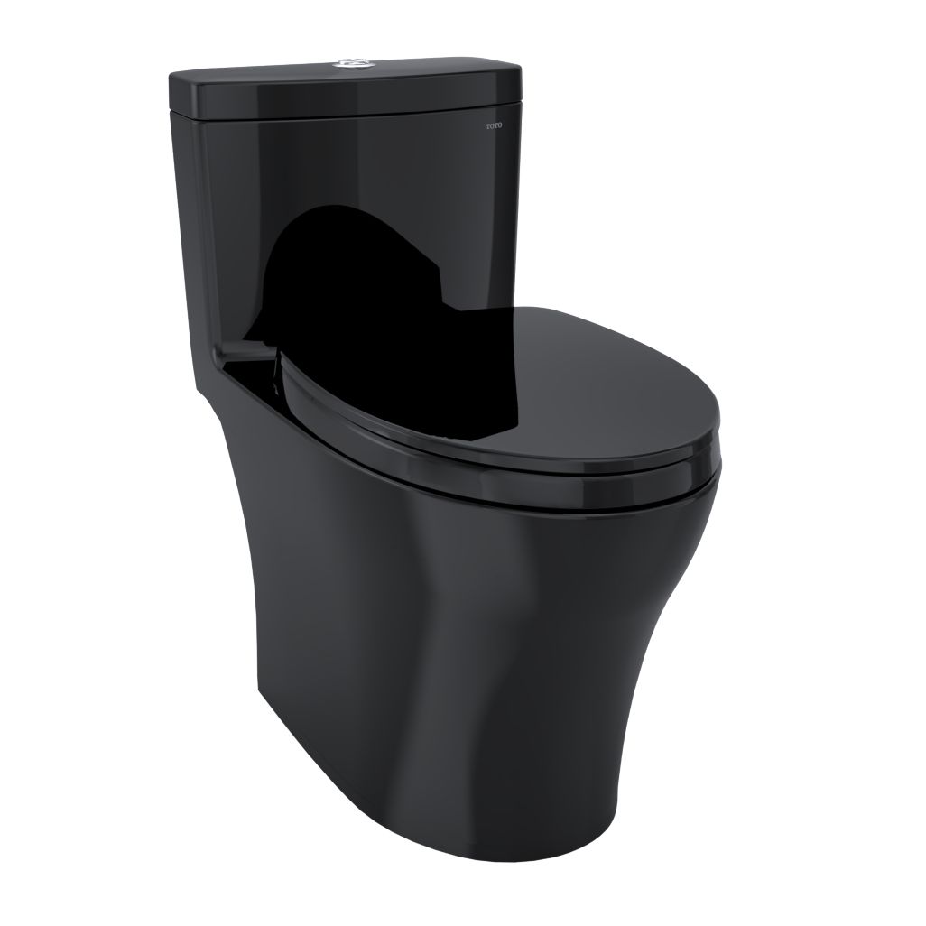 Toto Aquia IV Elongated UH Skirted Dual Flush Toilet With Seat MS646124CEMFGN