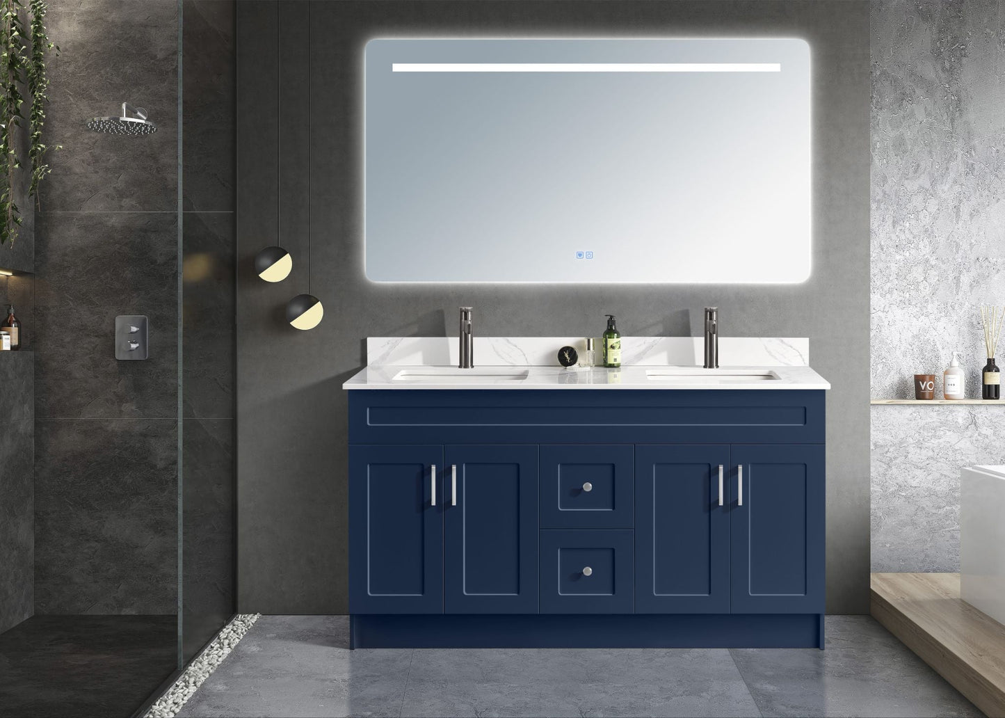 Bella Best 72" Double Vanity