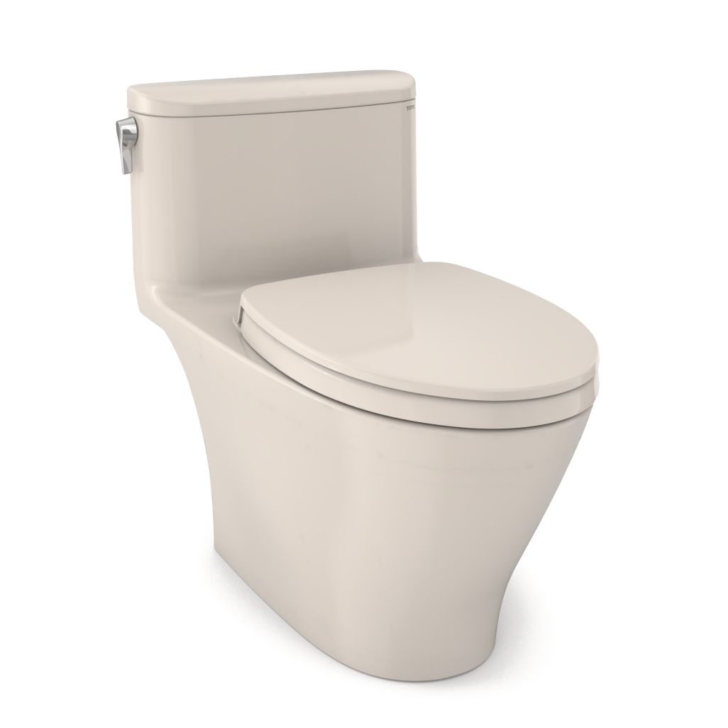 Toto Nexus 1.28gpf Elongated Ada Skirted Toilet With Seat-MS642124CEFG#01