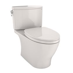 Toilette 2 pièces Toto Nexus, 1,28 GPF, cuvette allongée - Washlet+ Connection MS442124CEFG#01